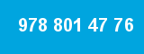 978 801 47 76 978 801 47 76